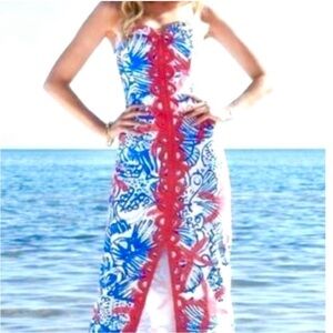 Lilly Pulitzer Angela Dress She Shells Size 6
